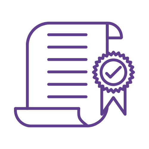 Icon-Certificate Scholarship